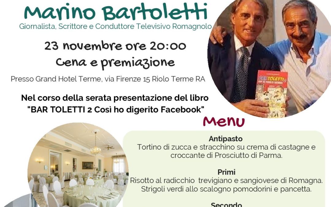 23 novembre: consegna del premio “Un va a zezz 2018” a Marino Bartoletti